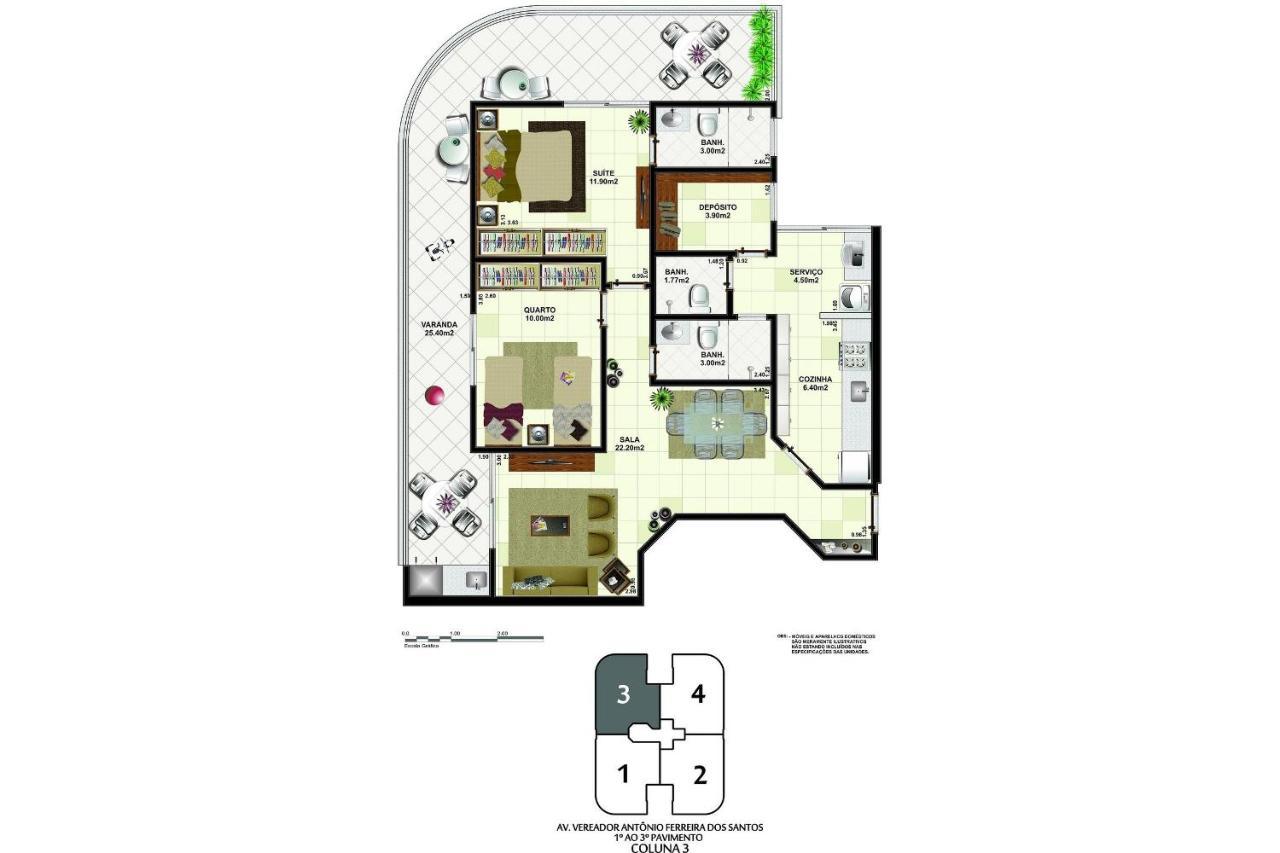 Appartement Lindo Ap Completo Em Cabo Frio Extérieur photo